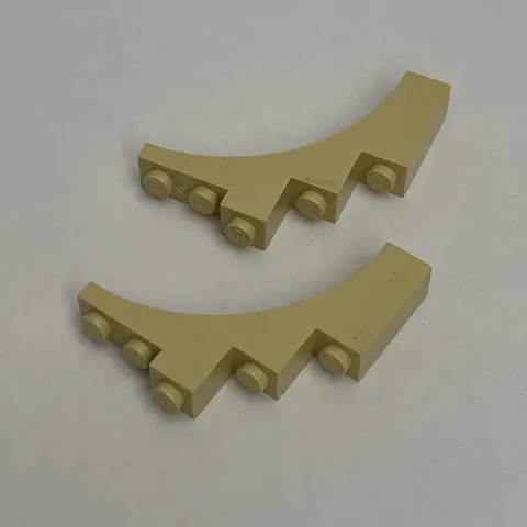 Lego 2339 Beige Replacement Parts Pieces Lot of 2