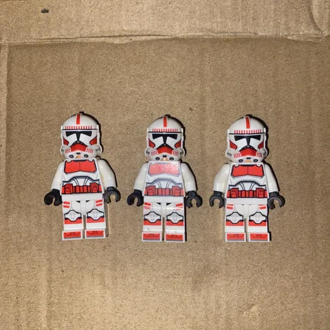 LEGO Star Wars Clone Shock Trooper Coruscant Phase 2 Minifigs 75354 75372 Lot 3
