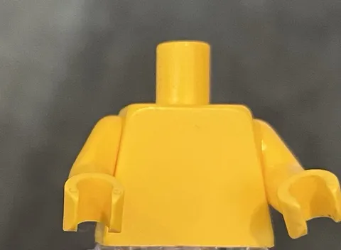 LEGO Solid Yellow Minifig Torso With Yellow Hands