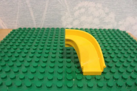 Duplo Yellow Short Slide Playground Straight Replacement Part Piece Play House