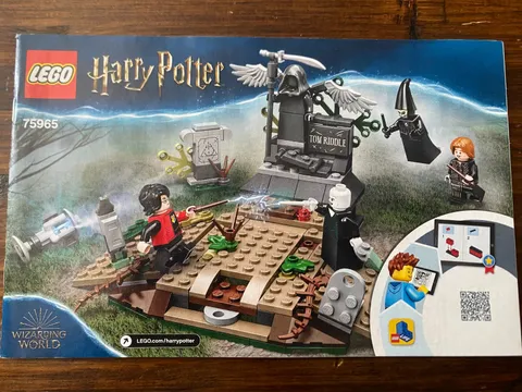 Lego Harry Potter THE RISE OF VOLDEMORT 75965 *INSTRUCTIONS ONLY*