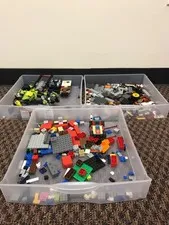 LEGO Bricks and Pieces Bulk Lot Mixed Colors Specialty Parts 3 Pounds Genuine