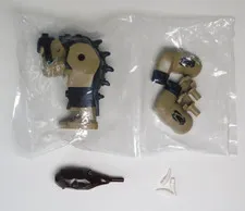 LEGO Castle Dark Tan Troll w/Black Armor & Club! - cas424 7097  BRAND NEW  L👀K!