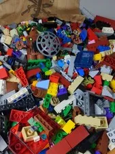 Genuine LEGO Parts 2.5 lb Bulk Lot Bricks Plates Pieces Clean Mixed MOC Builders