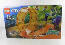Lego 60338 City Stuntz Chimpanzee Stunt Loop / Smashing Chimpanzee Stunt Original Box