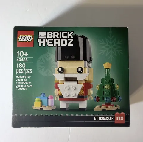 LEGO BrickHeadz 40425 Nutcracker 112 Christmas Retired Set 180 pcs