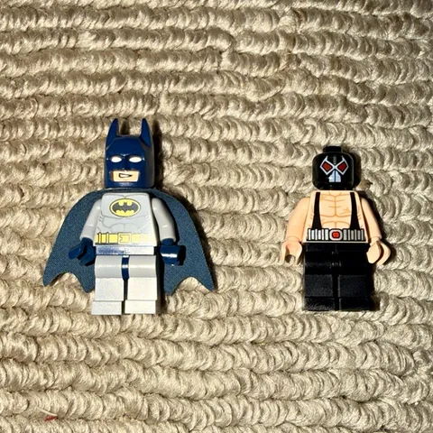 2012 LEGO Batman & Bane Minifigures