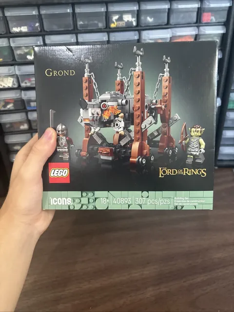 LEGO Icons The Lord of the Rings Grond 40893 — Brand New Sealed — LOTR GWP