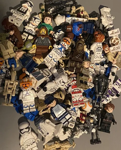 Lot of 1 Random Lego Star Wars Minifigure - Mystery Grab Bag / Blind Bag