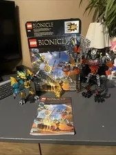 Lego 70795 Bionicle Mask Maker vs. Skull Grinder - Near Complete - HTF Boxed