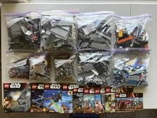 LEGO Star Wars Force Awakens Lot of 9 Sets | Complete w/ Minifigs & Instructions