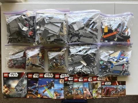 LEGO Star Wars Force Awakens Lot of 9 Sets | Complete w/ Minifigs & Instructions