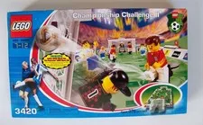 LEGO soccer 3420 Championship Challenge II NEW Open Box Sealed Bags Complete