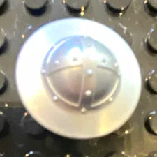 LEGO Helmet with Chin Guard and Broad Brim (15583 / 30273)
