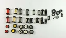 Lego Lot of 16+ Vintage Classic Wheels Tires