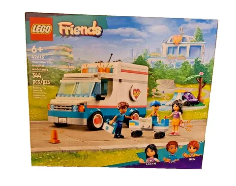 Lego Friends 42613 Heartlake City Hospital Ambulance 344 Pcs Building Set New