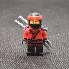 LEGO Ninjago Movie KAI Minifigure w/ 2 Katanas & Holder njo316 70606 70611 70618