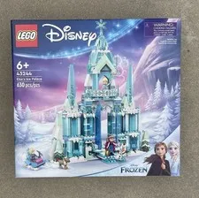 New LEGO Disney Princess Frozen Elsa's Ice Palace Set NIB 43244 Sealed