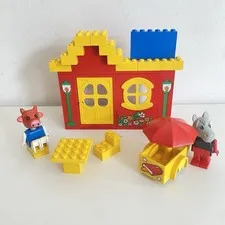 LEGO Fabuland Ice Cream Shoppe (3665) Vintage 1980 Near Complete Read