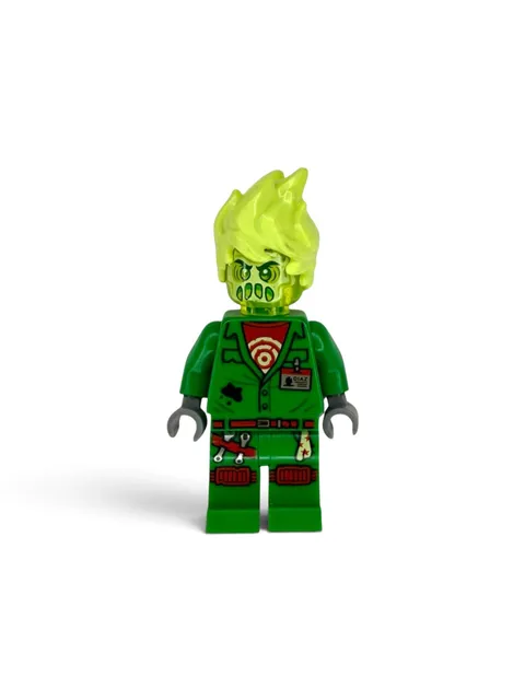 LEGO Mini Figure Douglas Elton Possessed From Hidden Side JB Ghost Lab