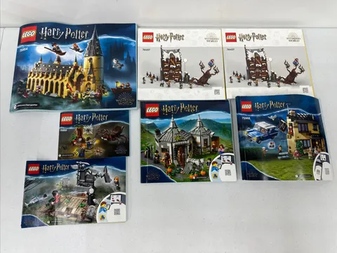 Lego Lot Of Harry Potter Instructions Manuals Instructions