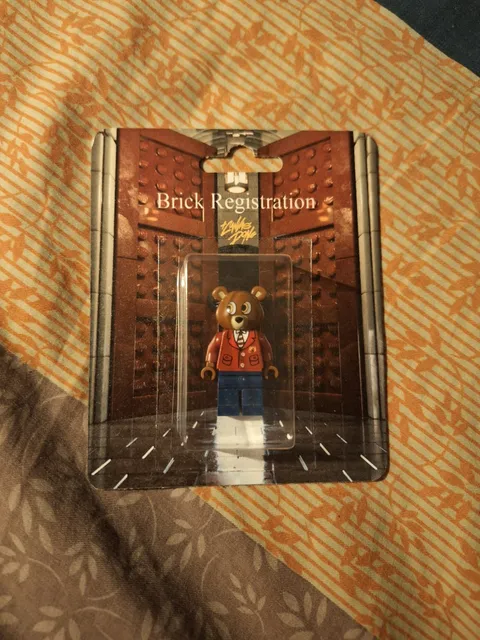 Canvasdon Kanye West Brick Registration minifigure unopened New