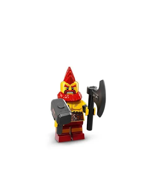 LEGO Battle Dwarf Minifigure 71018 Series 17 New Sealed
