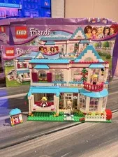LEGO Friends 41314 Stephanie’s House –Complete w/ Box & Instructions, Minidolls