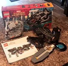LEGO Marvel: Black Panther Misc. Lego's And A Box