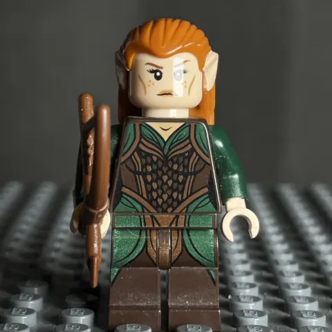 LEGO The Hobbit Lord of the Rings Tauriel Dark Green Outfit Minifigure LOR034 2K