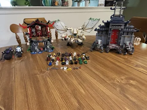 Lego NINJAGO LOT Partial Sets + Minifigures