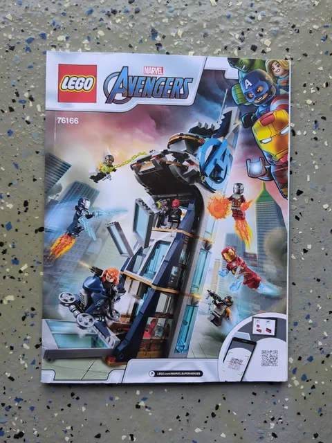 LEGO Marvel Super Heroes: Avengers Tower Battle (76166) - Instructions Only