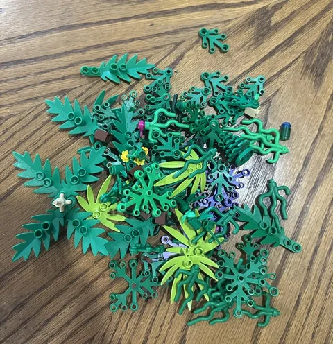 Lego Bush, Flower Greenery Lot Tree Branches Bushes Plants