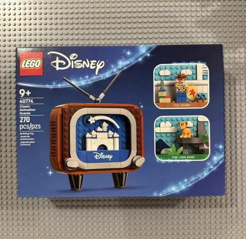 LEGO 40774 Disney Classic Animation Scenes GWP Set - New Sealed In Box
