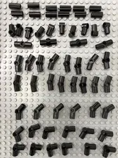 LEGO Black Technic, Axle and Pin Connector Angled connectors FREE SHIPPING