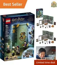 Harry Potter Hogwarts Moment: Potions Class 76383 Brick-Built Playset with Pr...