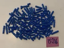 Lego Technic Blue Connectors Parts Lot