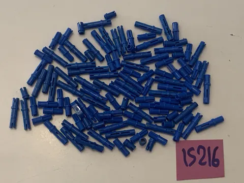 Lego Technic Blue Connectors Parts Lot