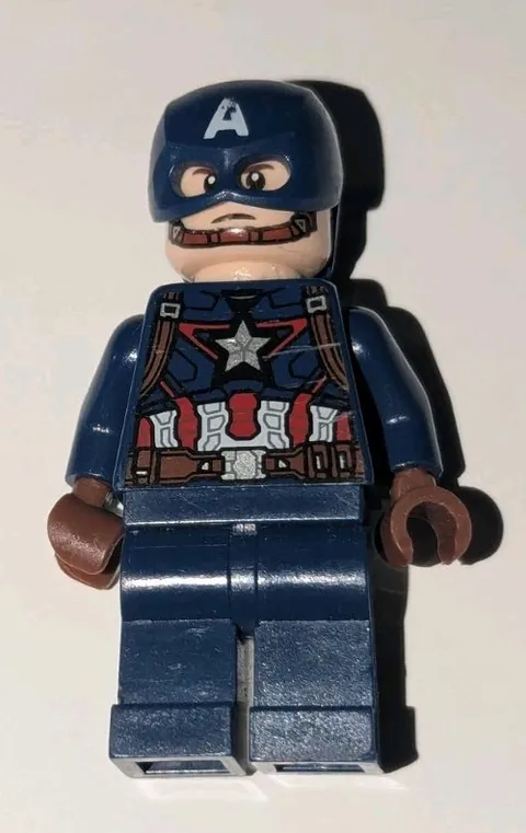 LEGO Captain America Minifigure sh0736 76323 Marvel Super Heroes Minifig Figure