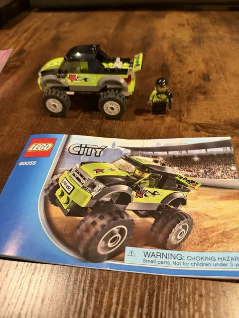 LEGO City Racing 60055 Monster Truck w/ Truck Driver Minifigure