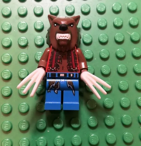 Lego Minifigure Monster Fighters Werewolf mof003 From 2012 9463