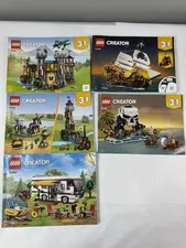 3 In 1 Lego Creator 31109, 31120 & 31052 -Instruction Books Manuals Only