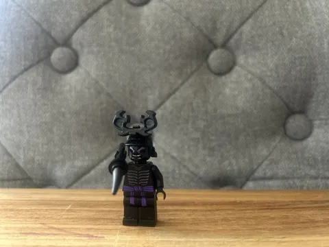 Lego Ninjago LORD GARMADON W Weapon And Helmet!