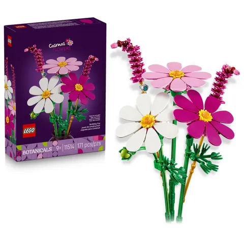 LEGO Botanicals Cosmos Flowers 11514 Multicolor