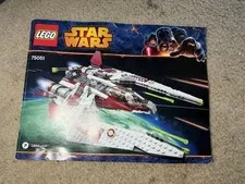 LEGO INSTRUCTIONS ONLY FOR STARWARS 75051 JEDI SCOUT FIGHTER used condition