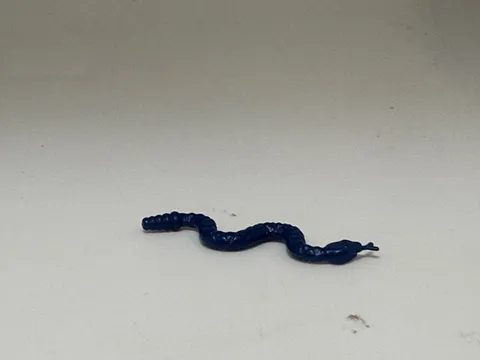 LEGO-DARK BLUE SNAKE