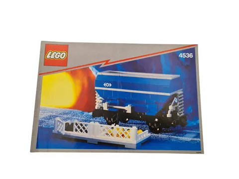 Lego® TRAIN Railway 4536 Instructions Cargo Waggon Carriage