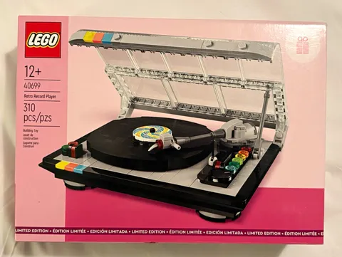 LEGO 40699 Retro Record Player Limited Edition NEW & SEALED Set 310 pcs Age 12+