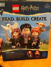 Lego DK Harry Potter Wizarding World Read Build Create Book Poster Legos