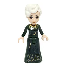 LEGO Madame Morrible Wicked Mini Doll Dark Green Dress Moon wck006 75684